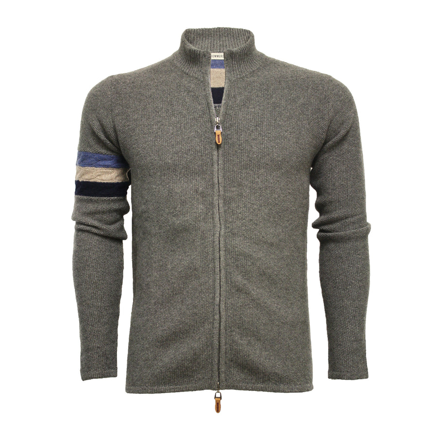 Warm Zip Jacket Sweater Men's Casual Lapel Solid Color - Temu